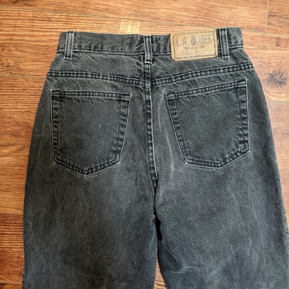 LA Blues super high rise tapered mom jeans - Picture 6 of 9